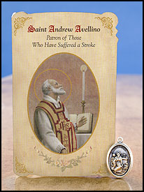 HEALING SAINT/ANDREW/STROKE - MC042 - Catholic Book & Gift Store 