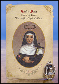 HEALING SAINT/RITA/PHYSICAL ABUSE - MC045 - Catholic Book & Gift Store