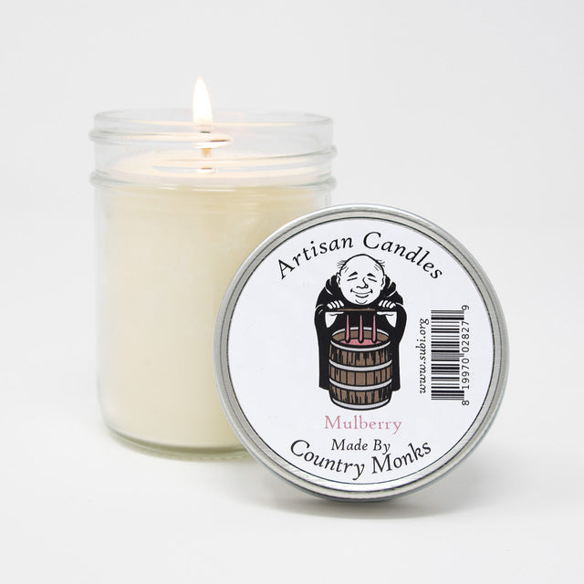 Subiaco Abbey | Handcrafted Artisan Candle - Mulberry
