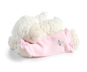 TENDER BLESSING'S SLEEP LAMB/PINK BLANKET