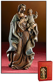 4" ST JOSEPH AND CHILD FIGURE - PC948 - Catholic Book & Gift Store 