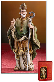4" ST PATRICK FIGURE - PC951 - Catholic Book & Gift Store 