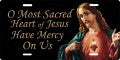 SACRED HEART OF JESUS LISCENCE - PLT-520 - Catholic Book & Gift Store 