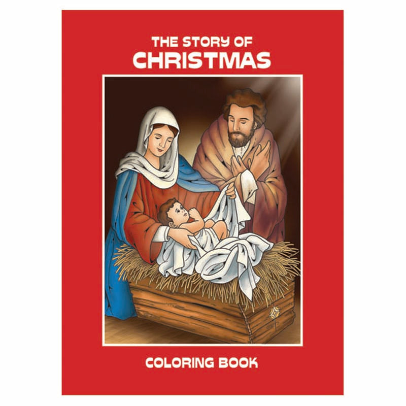The Story of Christmas coloring book