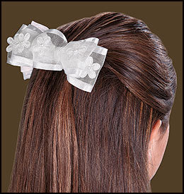 1ST COMMUNION HAIR BOW - PS996 - Catholic Book & Gift Store 