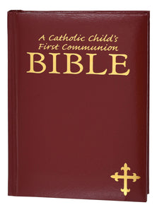 CATHOLIC CHILD'S FIRST COMMUNION BIBLE