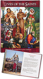 LIVES OF THE SAINTS/HARDCOVER - RS887 - Catholic Book & Gift Store 