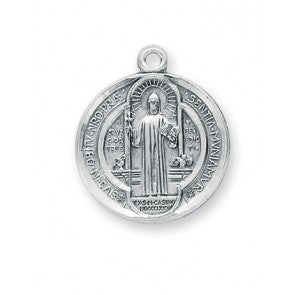 STERLING/ROUND ST BENEDICT - S168224 - Catholic Book & Gift Store