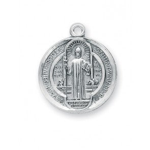 STERLING/ROUND ST BENEDICT - S168224 - Catholic Book & Gift Store 