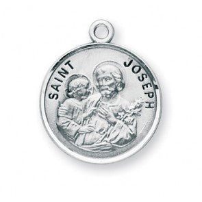 STERLING ST JOSEPH/ROUND/20"CH - S959320 - Catholic Book & Gift Store 