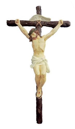 Hand-painted Color Crucifix