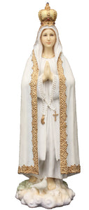 10" OUR LADY OF FATIMA STATUE - SR-75923-C - Catholic Book & Gift Store 
