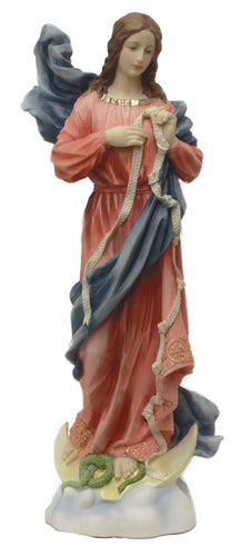 OUR LADY UNDOER OF KNOTS FULL COLOR HAND-PAINTED STATUE