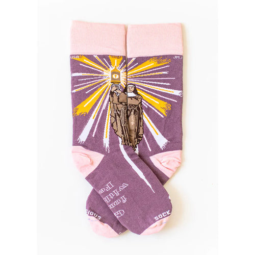 St. Clare of Assisi Adult Socks