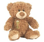COMMUNION TEDDY BEAR/BROWN - TB-812 - Catholic Book & Gift Store 