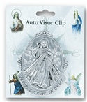 DIVINE MERCY VISOR CLIP - V-5123 - Catholic Book & Gift Store 