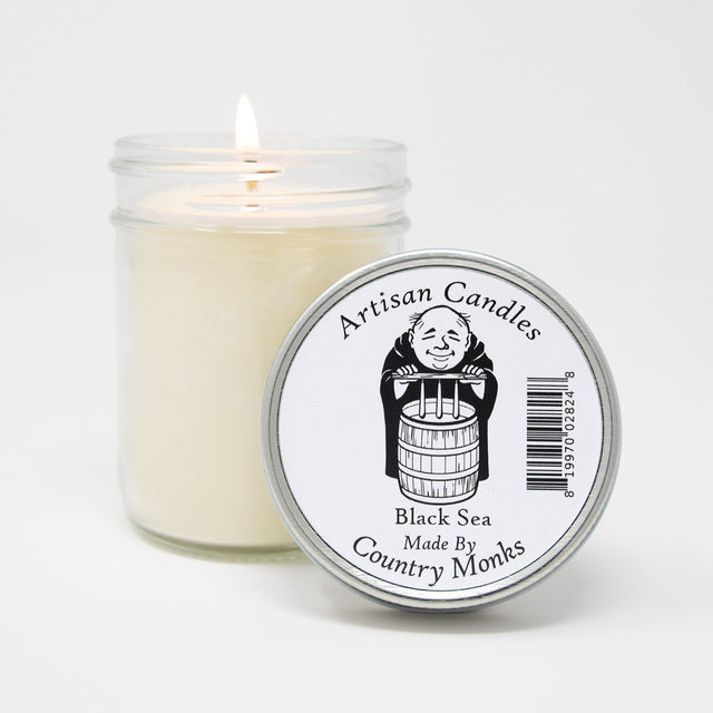 Subiaco Abbey | Handcrafted Artisan Candle - Black Sea