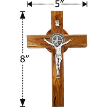 Saint Benedict 8" Wall Cross - Extra Large