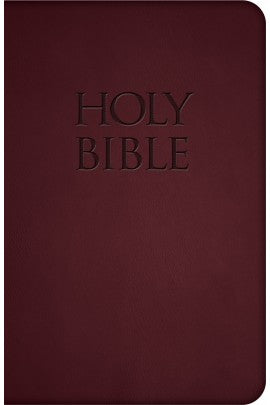 NABRE/NEW AMERICAN BIBLE REVISED EDITION: Burgundy Premium UltraSoft Binding