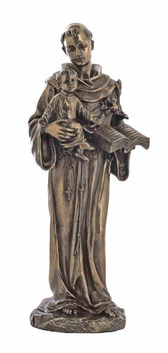 ST ANTHONY AND CHILD STATUE