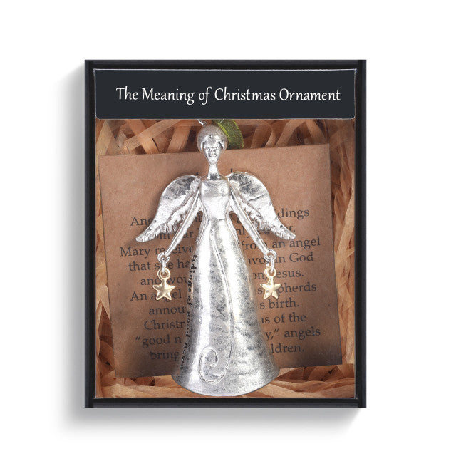 Meaning of Christmas Angel Ornament